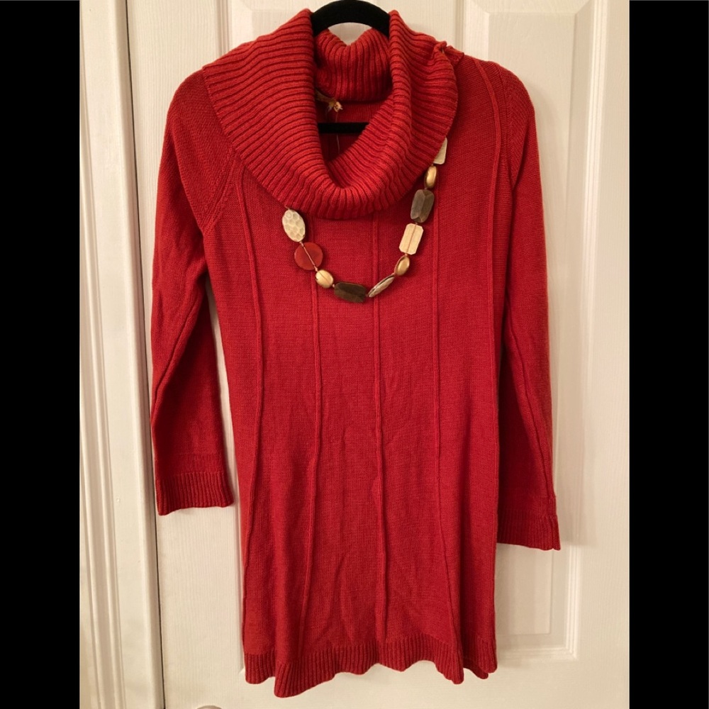 💛Belldini  XL COWL NECK NWT “Autumn Sunset” TUNIC
